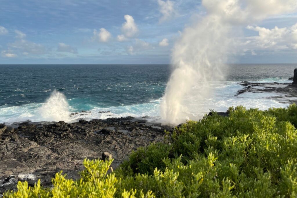 San Cristobal Blow hole
